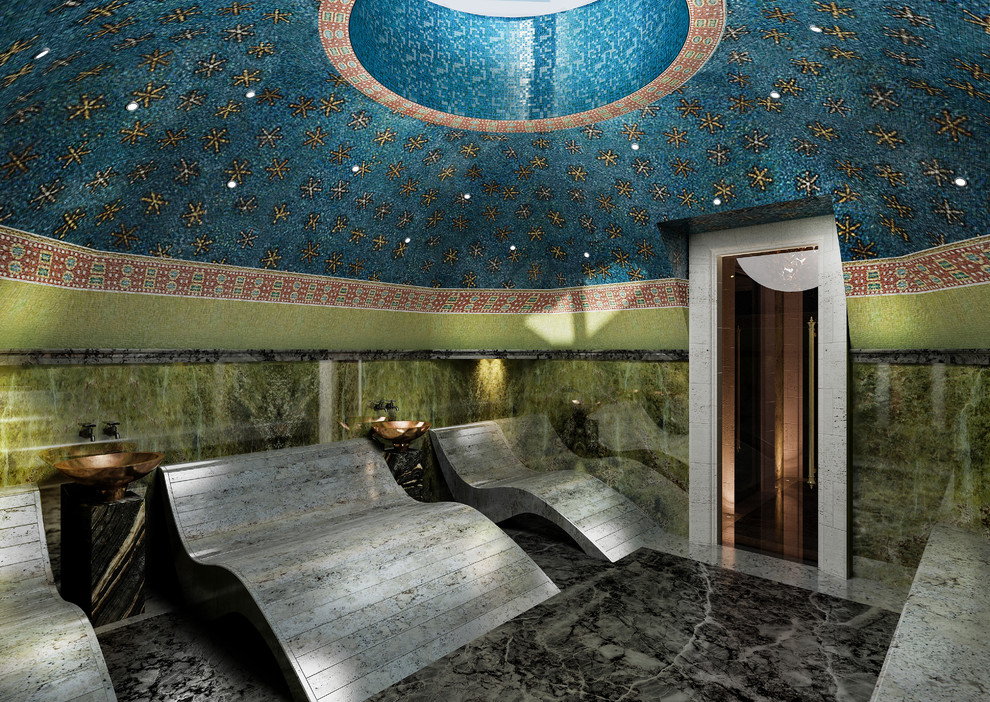 Интерьеры старинного дома 3200 кв метров в Австрии