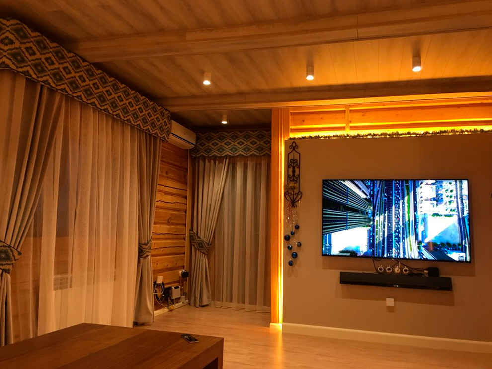 Декорирование деревянного дома