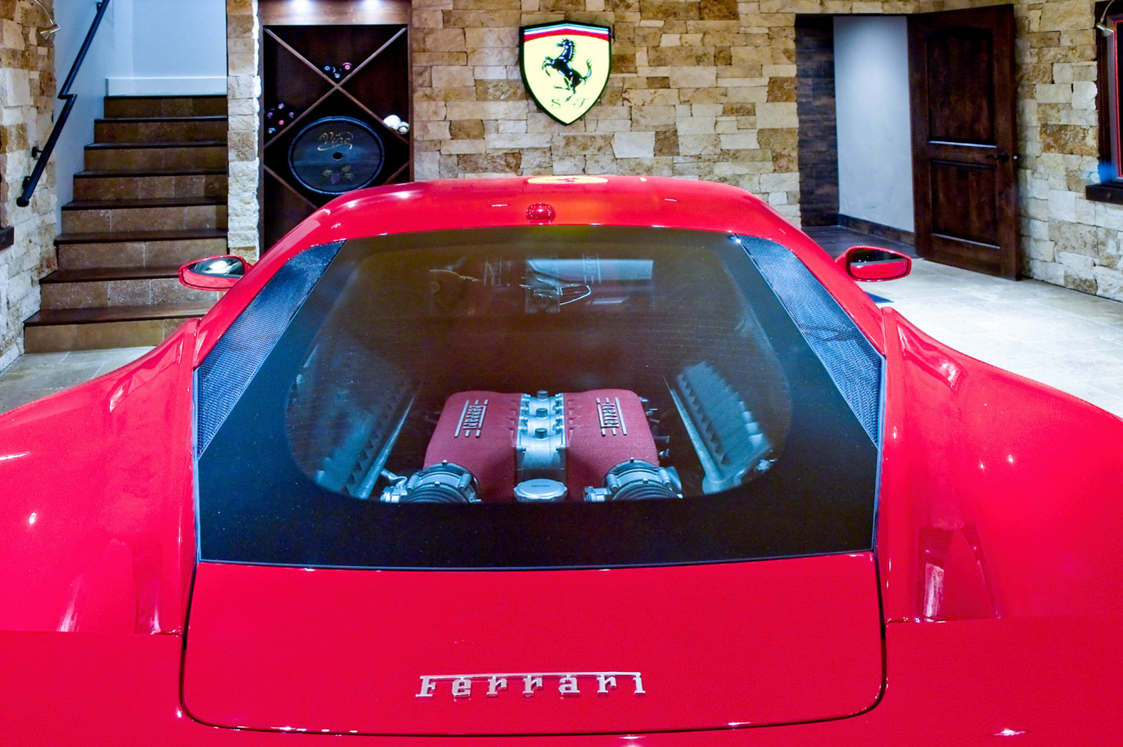 Ferrari Man Cave