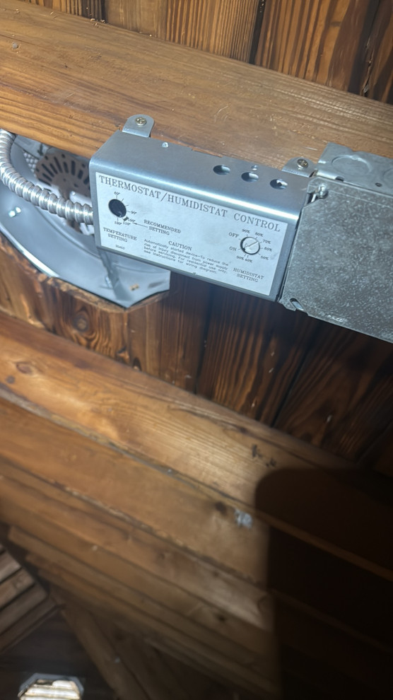 Electrical Services - Power Vent Installation