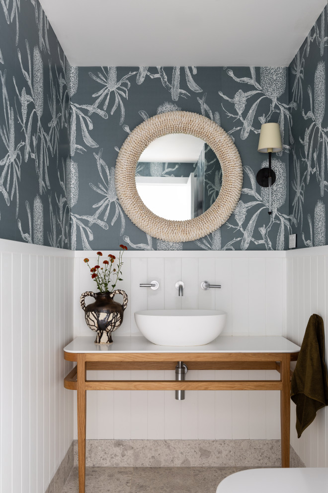Whale Beach House - Contemporary - Powder Room - Sydney - by The Style ...