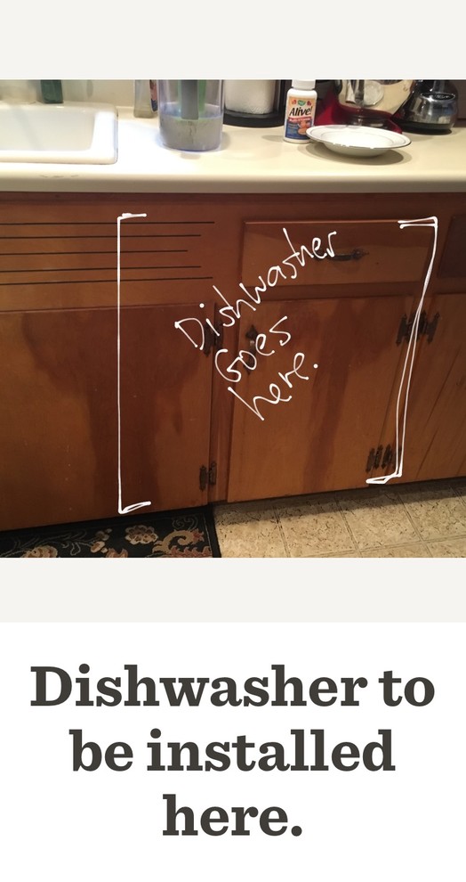 Cutting hole in stickbuilt for dishwasher DIY?