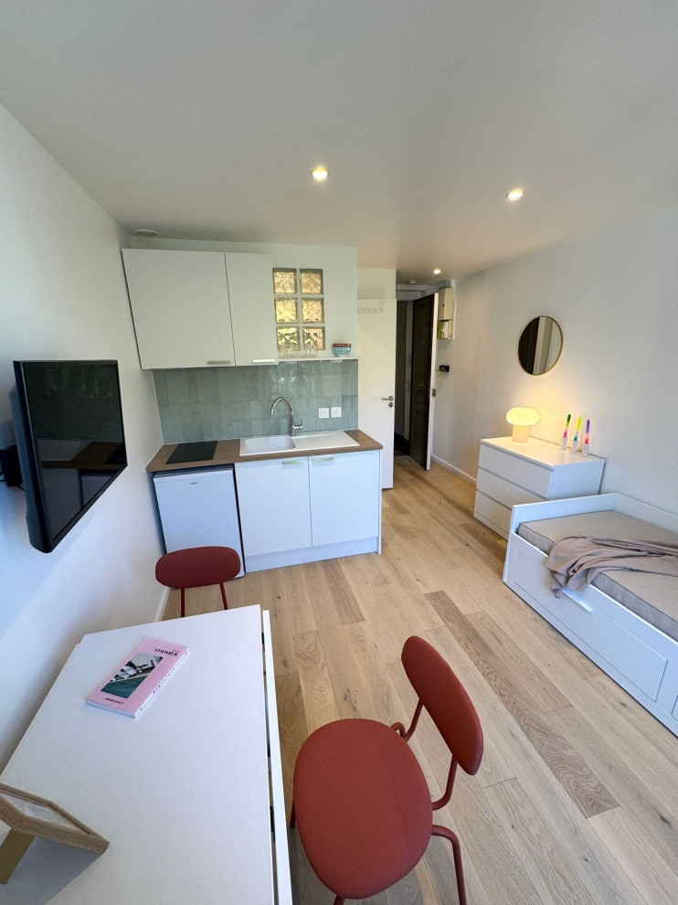 Projet Ternes, rénovation d'un studio de 17m2
