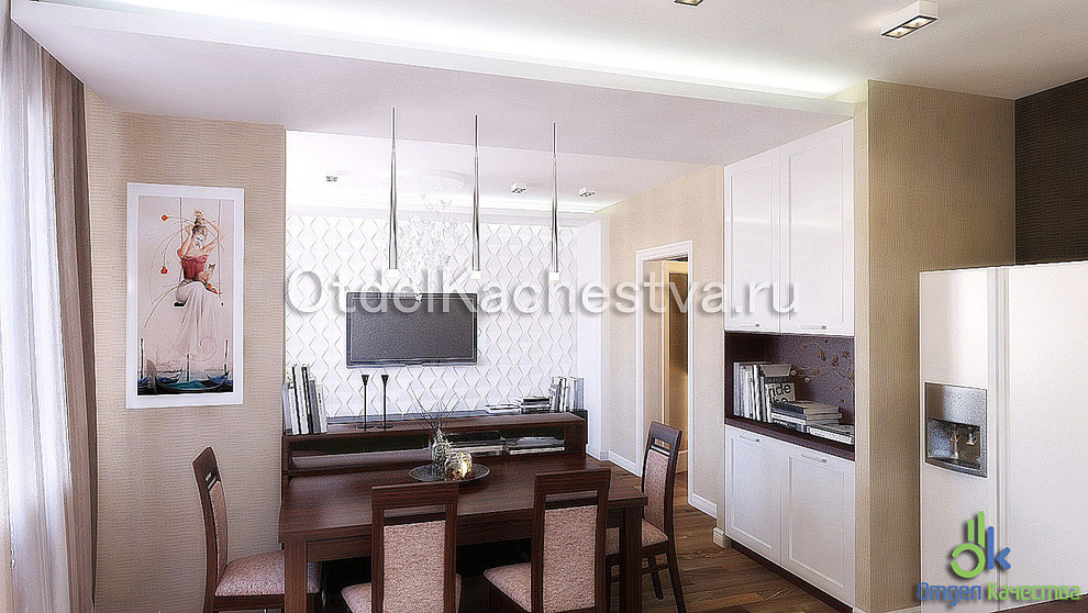 Работаем над проектом (продолжение): дизайн 4-х комнатной квартиры в Петербурге