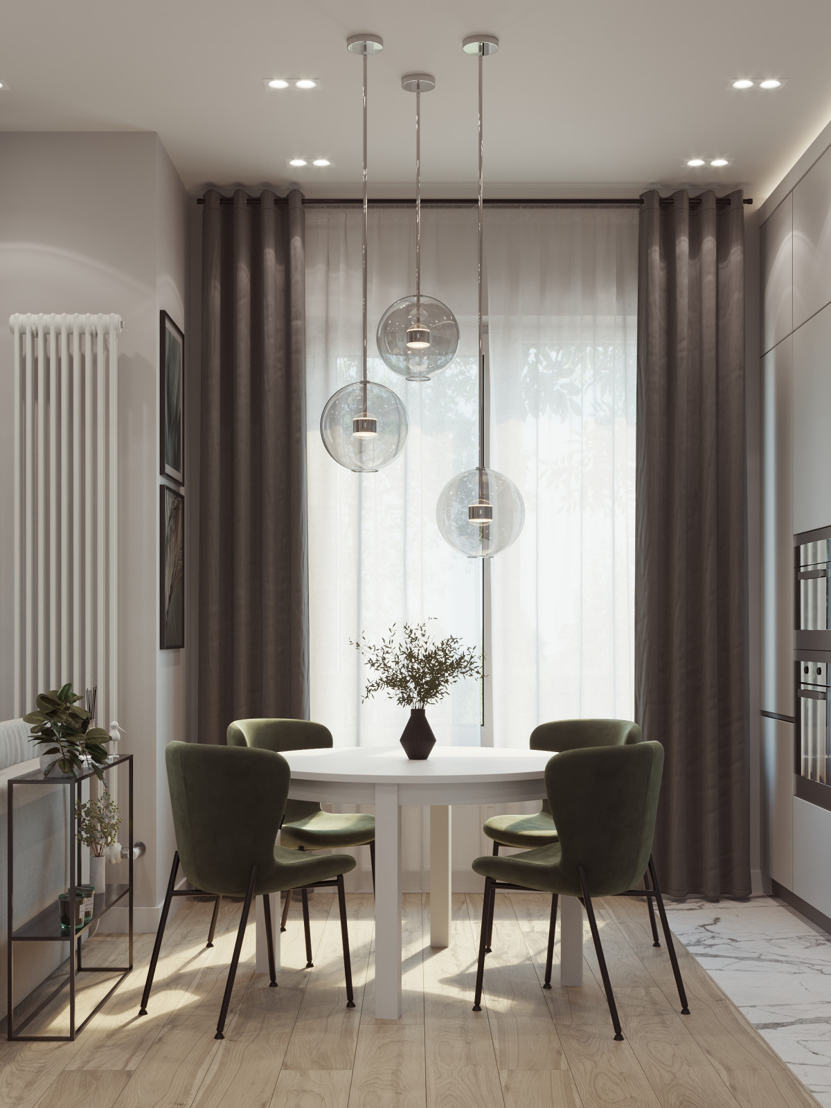 Квартира в стиле минимализм для