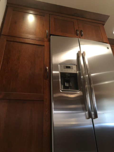 Contemporary Cherry Kitchen trendy-koekken