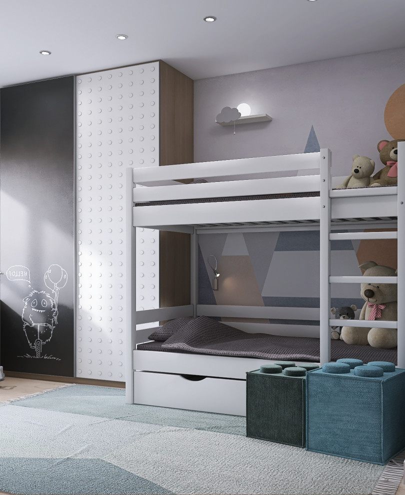 Трехкомнатная квартира в современном стиле