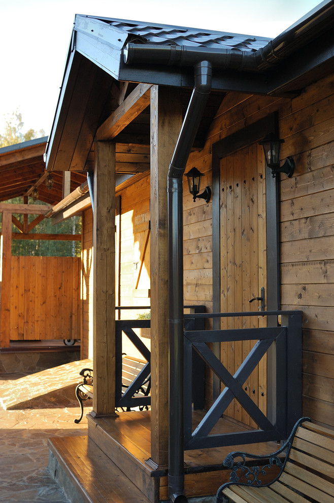 Баня из бревна