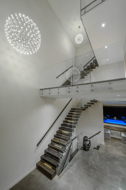 Contemporary Staircase contemporain-escalier