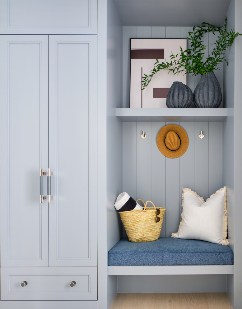 Inspiration for a transitional entryway remodel in Miami