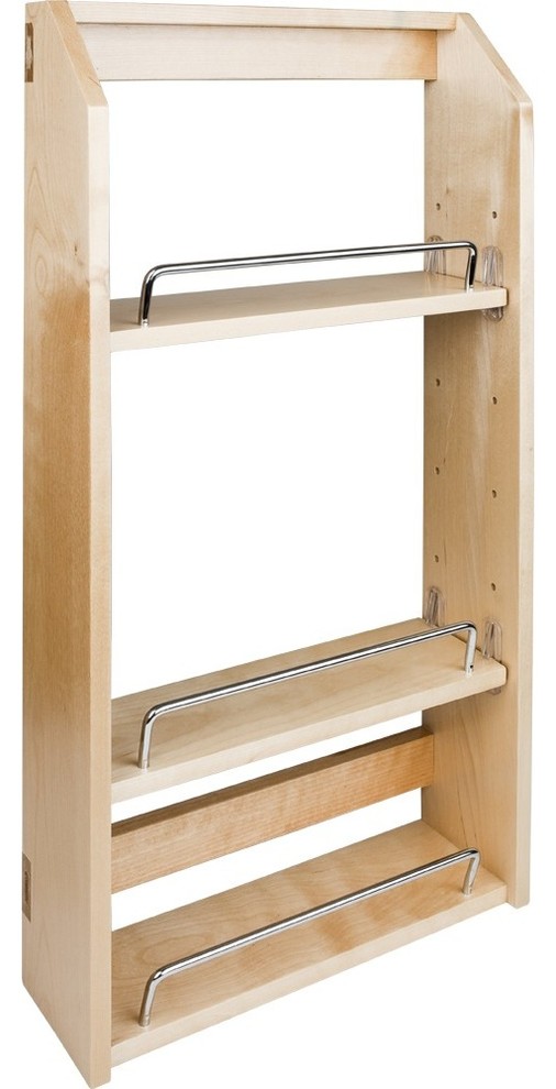 Adjustable Spice Rack for Wall Cabinet, 15" Wall Cabinet