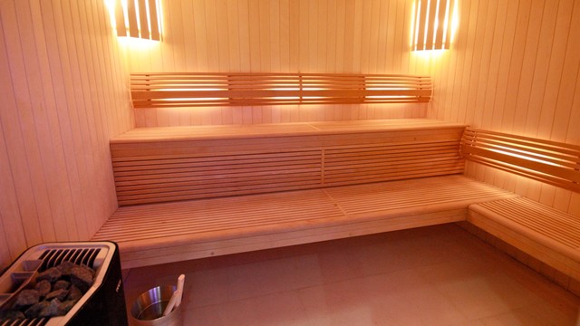 Sauna amerikansk-craftsman-pool