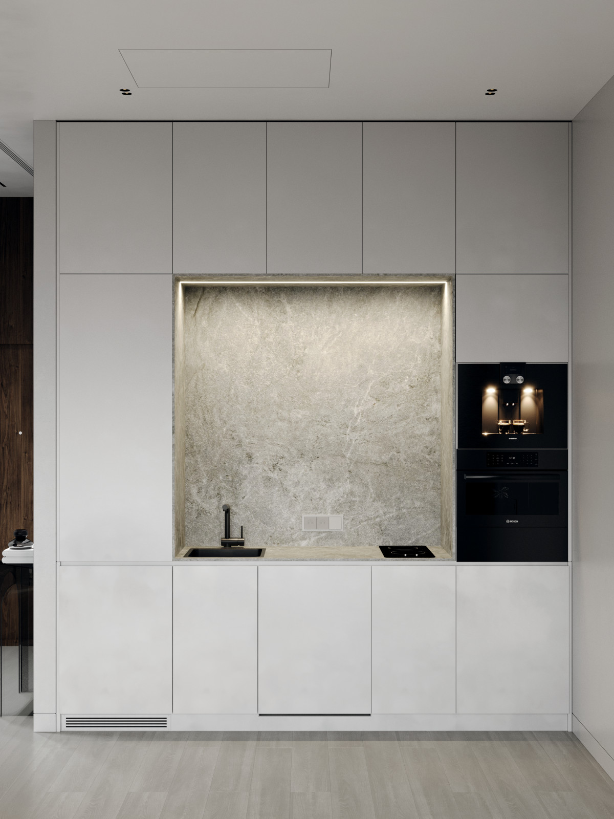 Дизайн интерьера апартаментов в Neva Towers, Москва-Сити (56 м2)