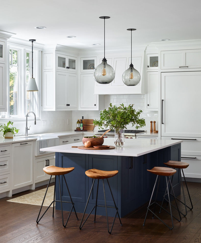 Inspiration for a beach style kitchen in Boston.