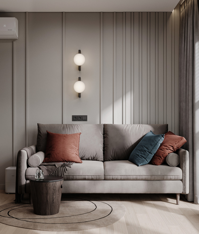 Интерьер квартиры в ЖК "Метрополия"