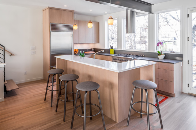 Linden Hills Modern Cottage moderno-cocina
