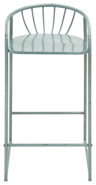 Most Comfortable Metal Barstool Blue