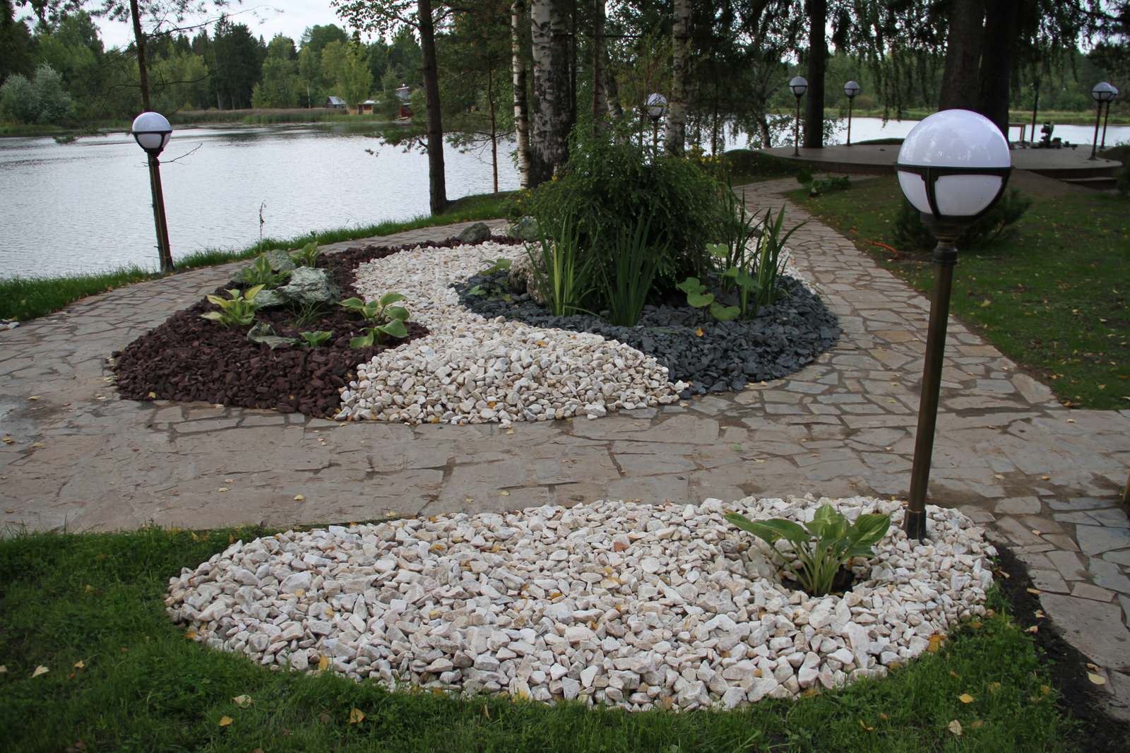 Каменные отсыпки и рокарий