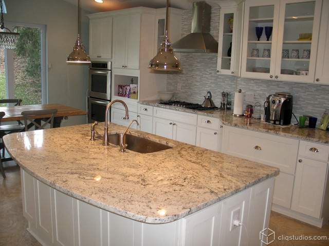 White Kitchen Cabinets Contemporary Kitchen Baltimore By