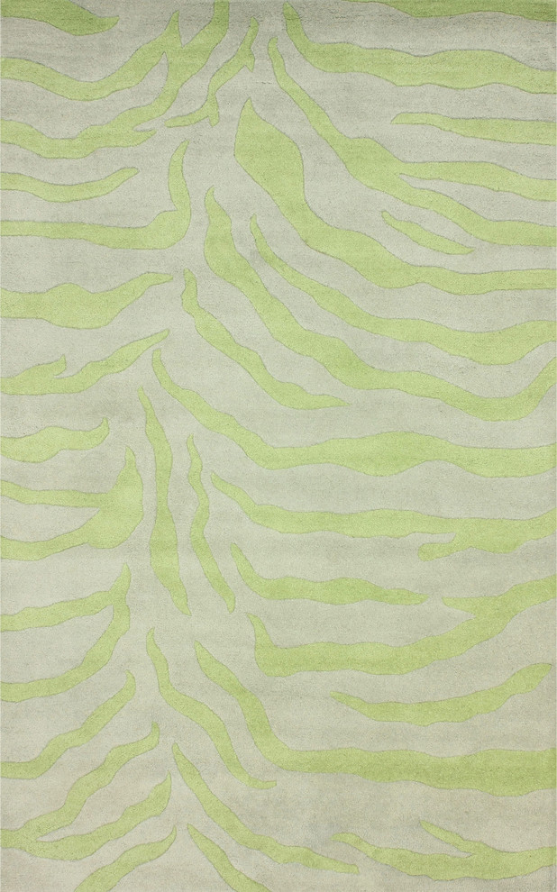 Inspiration for a contemporary animal print all rugs remodel