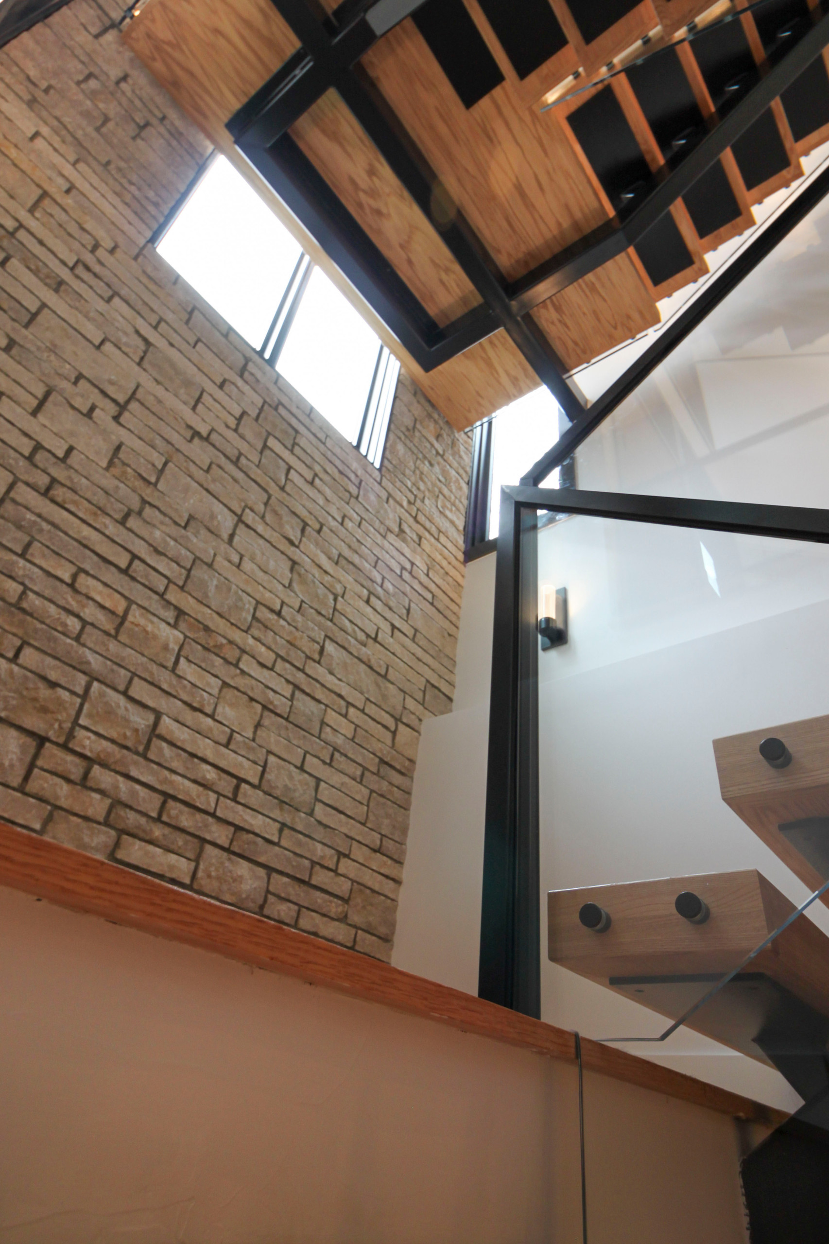 98_Sun Filled Modern Staircase Surrounded by Private Forest, Clifton VA 20124