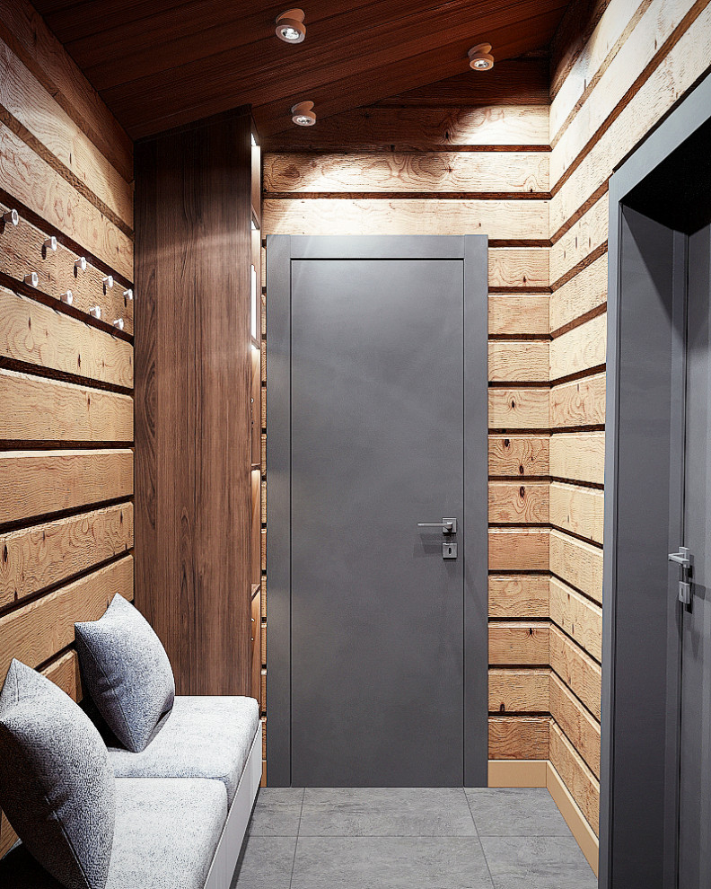 Современная баня, интерьер