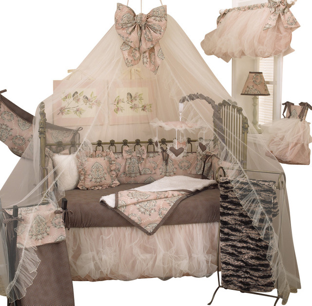 Nightingale 7pc Crib Bedding Set Traditional Cot By Nightingale 7pc Crib Bedding Set