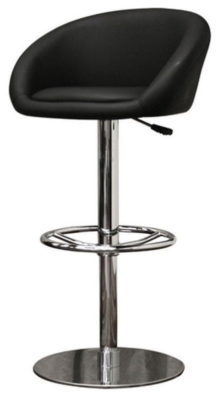 Wynn Bar Stool in Black (Set of 2)