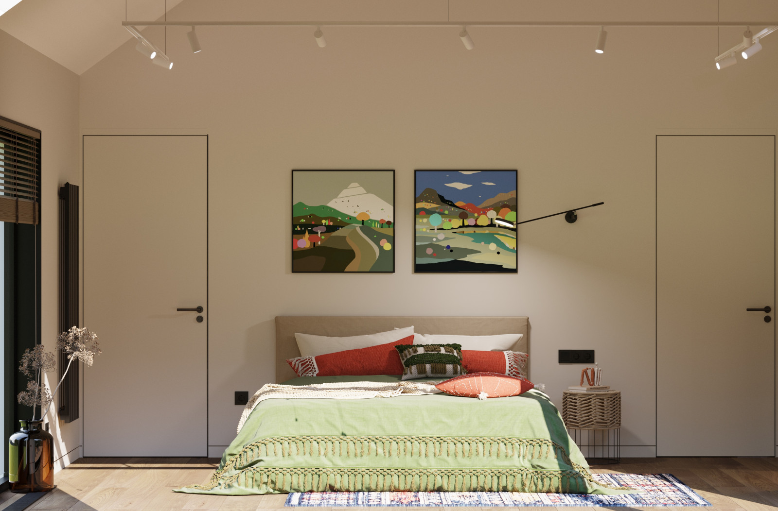 Дизайн-проект спальни