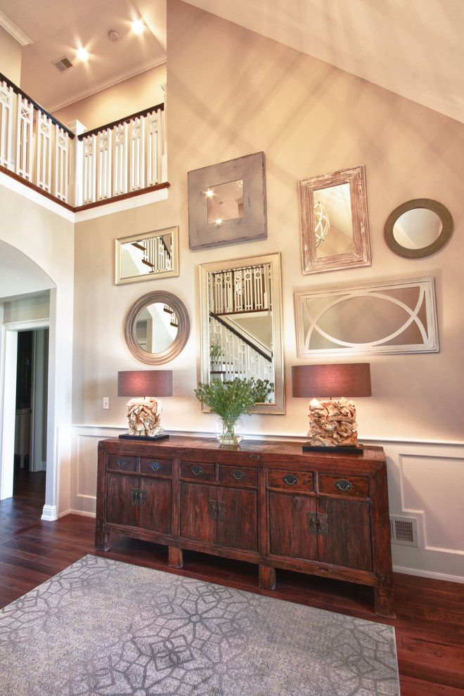 Design ideas for a transitional entryway in Louisville.
