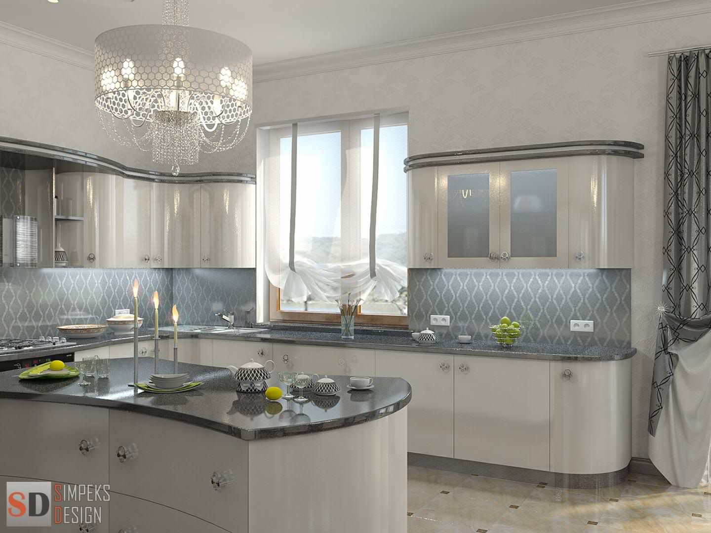 Neoclassical style in the country house