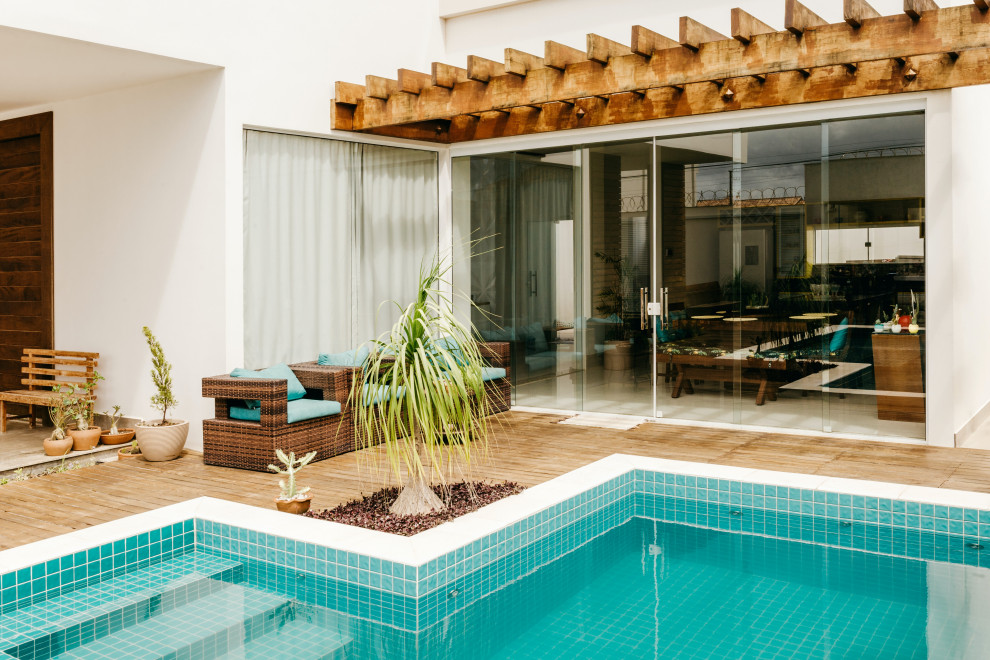 New Pergola Over Pool