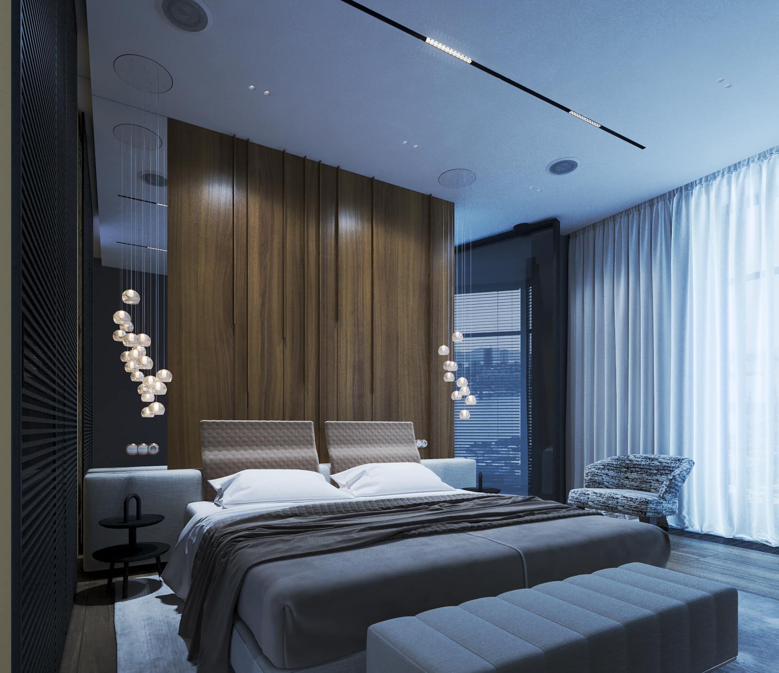 New design project apartment in Vladivostok, residential complex Aquamarine