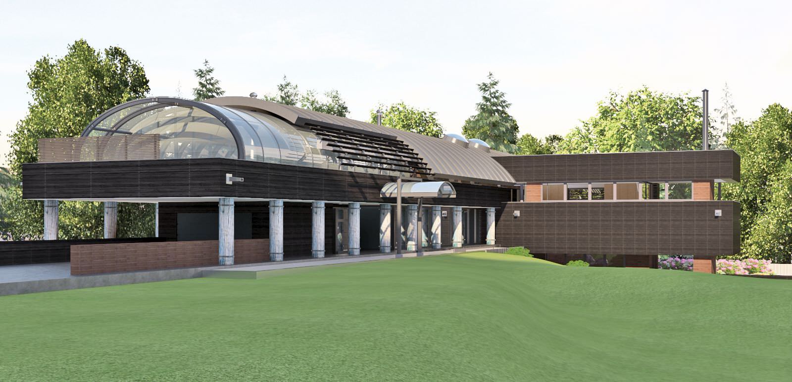 Реконструкция консоли над бассейном