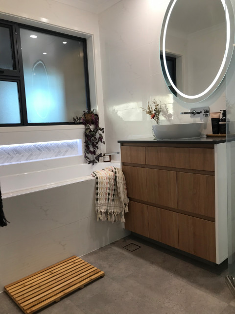 Chapman Renovation trendy-badevaerelse