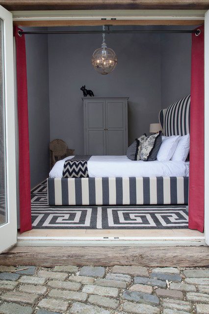 Cotwalds Cottage eclectico-dormitorio