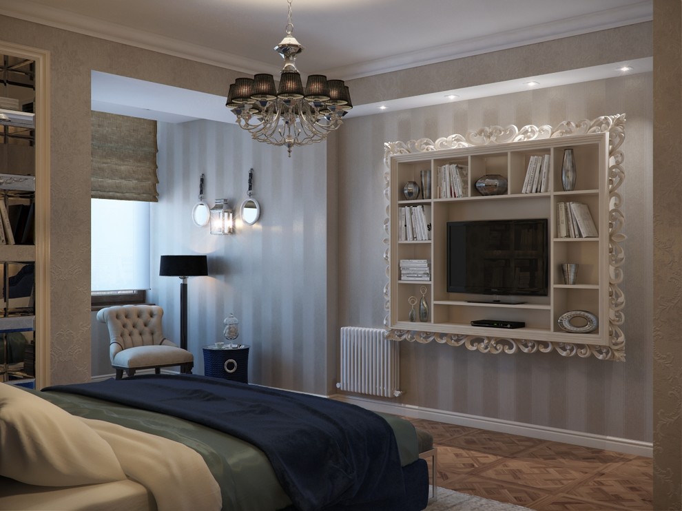 Квартира на Тверской, гостевая спальня