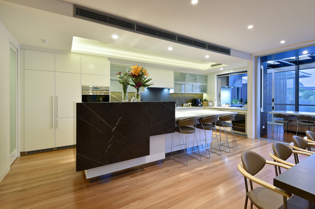 Carina Heights New Home Design moderne-koekken