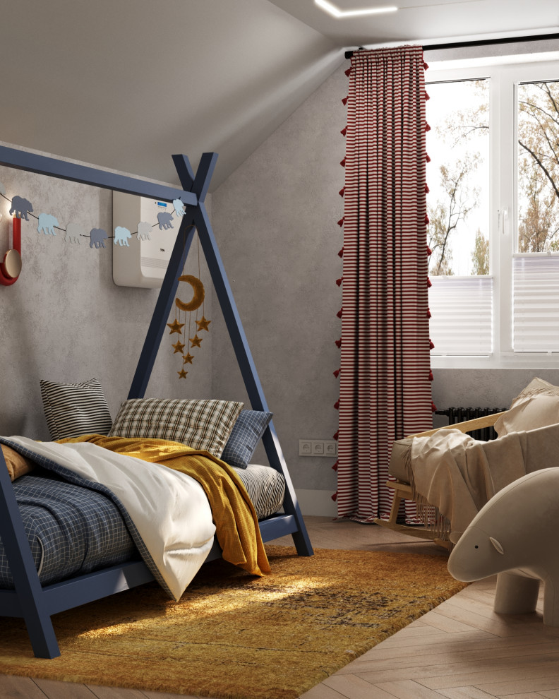 Коттедж 200 кв.м. г. Томск 07082023 Детская комната