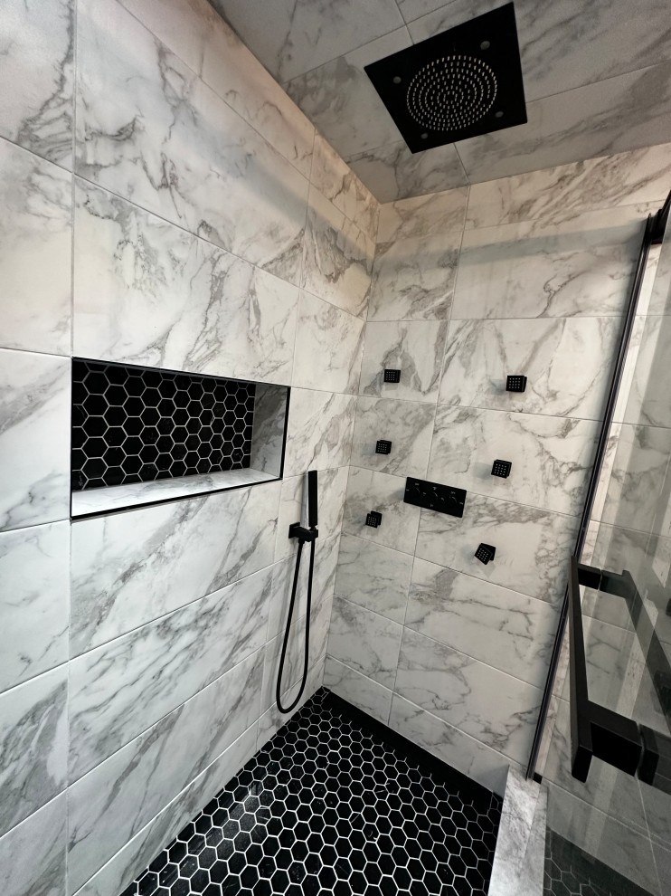 Largie Road - Modern Basement Bathroom - Dutton, ON