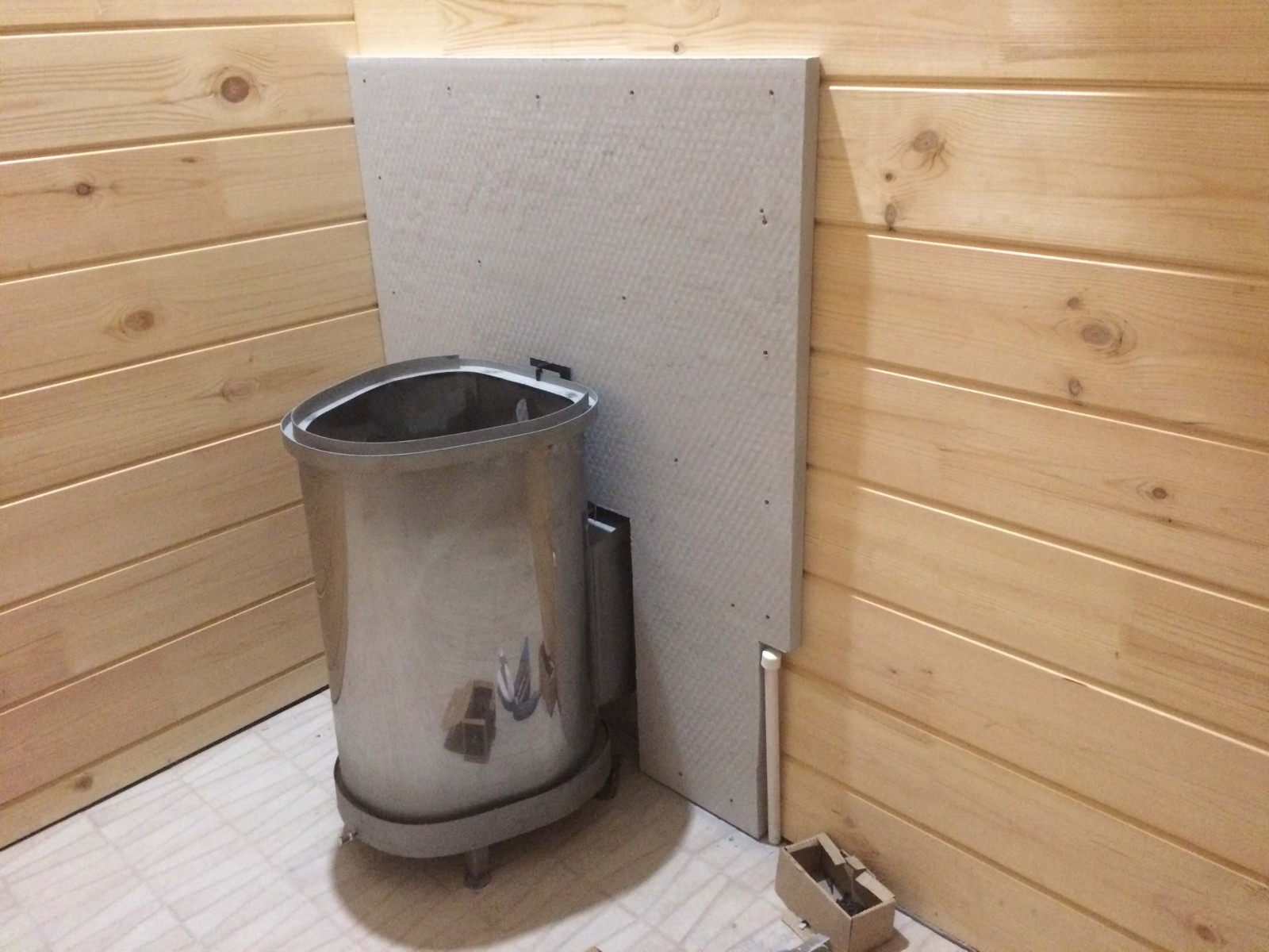 Банная печь Feringer Optima в змеевике