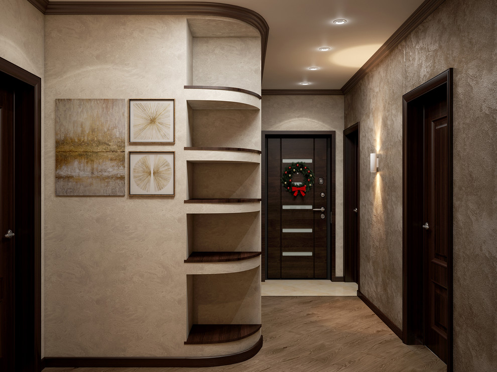 Дизайн проект двухкомнатной квартиры в ЖК "Панорама"