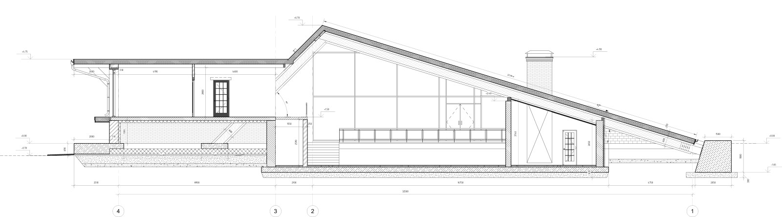Modern-A-Frame house