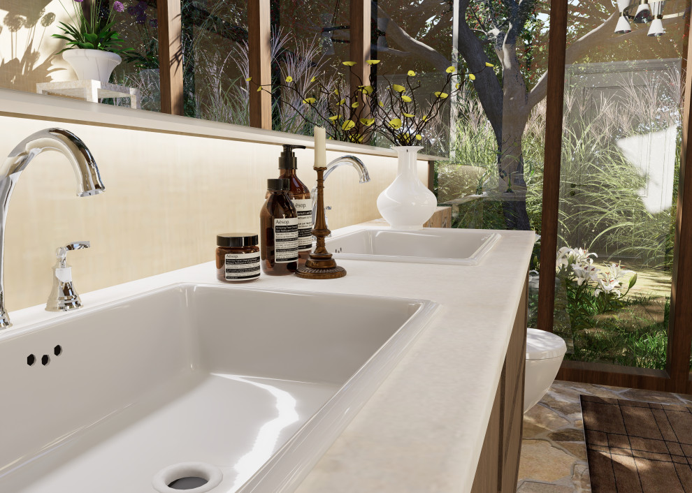 Mediterranean meets Mid-Century