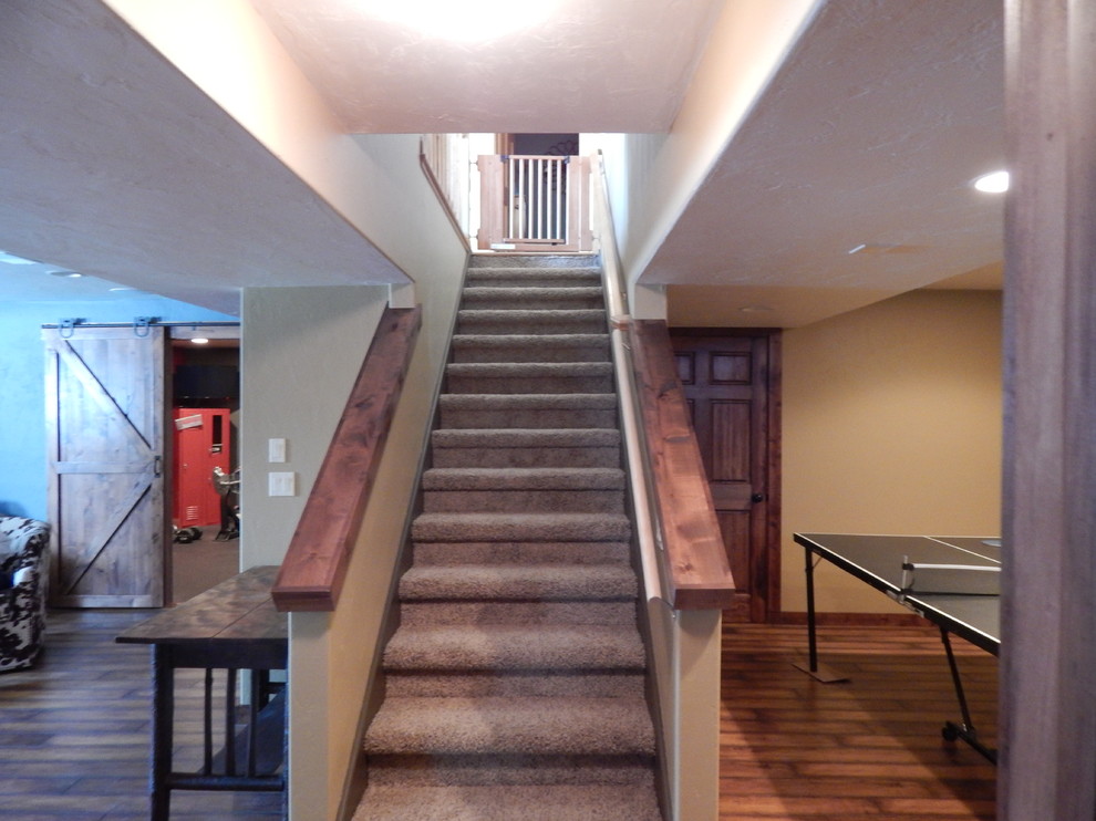 Staircase - rustic staircase idea
