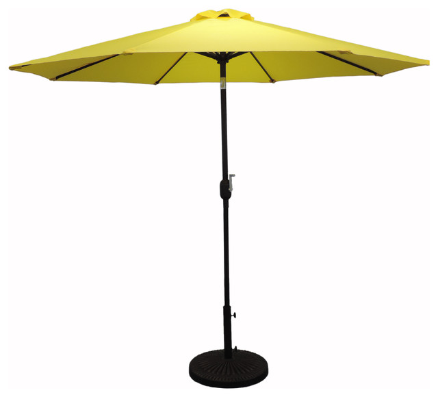 Premium Market Outdoor Patio Umbrella Crank And Tilt Yellow Premium Market Outdoor Patio Umbrella Crank And Tilt Yellow