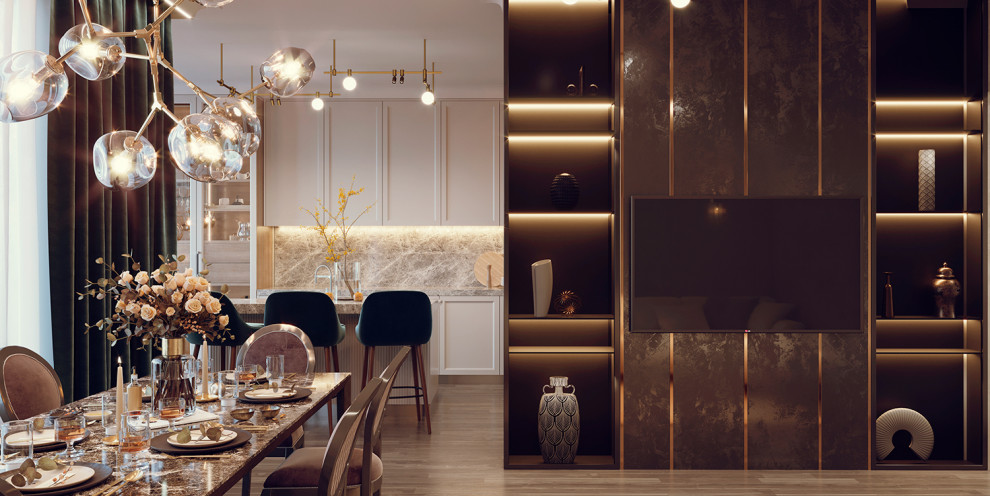 Кухня - гостиная