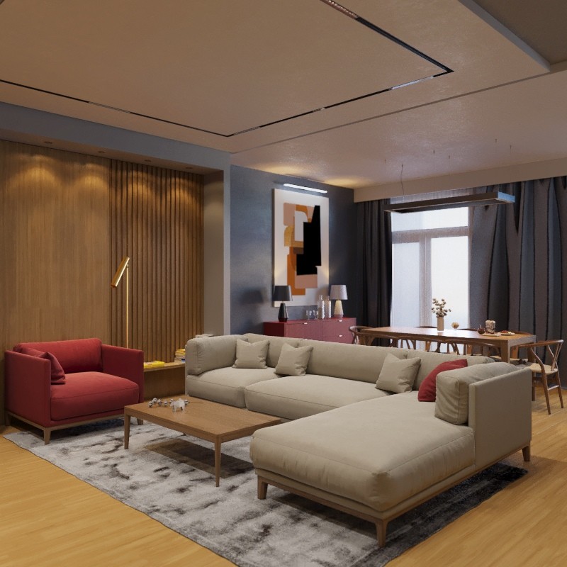 ЖК "Клевер" - Четырехкомнатная квартира 130 кв.м, г. Новосибирск