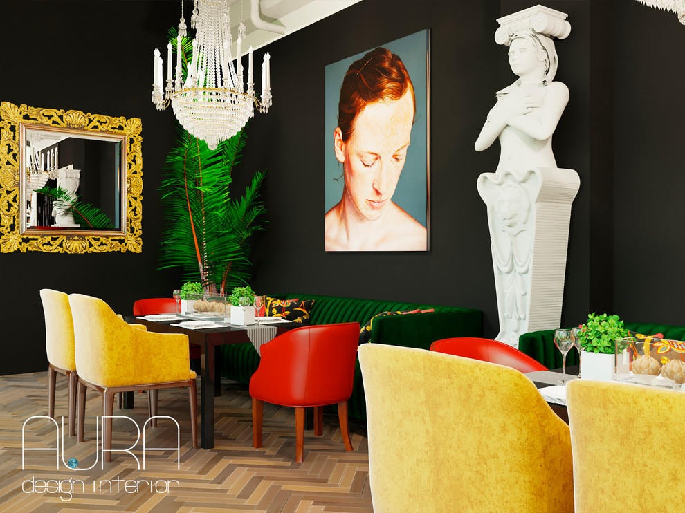 Дизайн интерьера ресторана MUSE, г. Домодедово