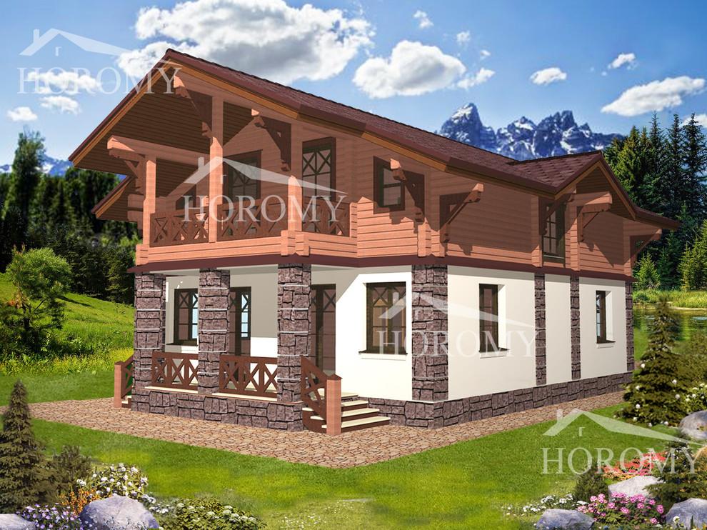 Проекты домов из клееного бруса